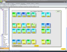 data center heat map