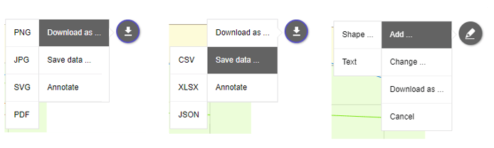 Packet Power EMX Dashboard data export functionality