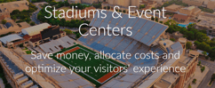 Stadiums & Event Centers use Packet Power monitoring