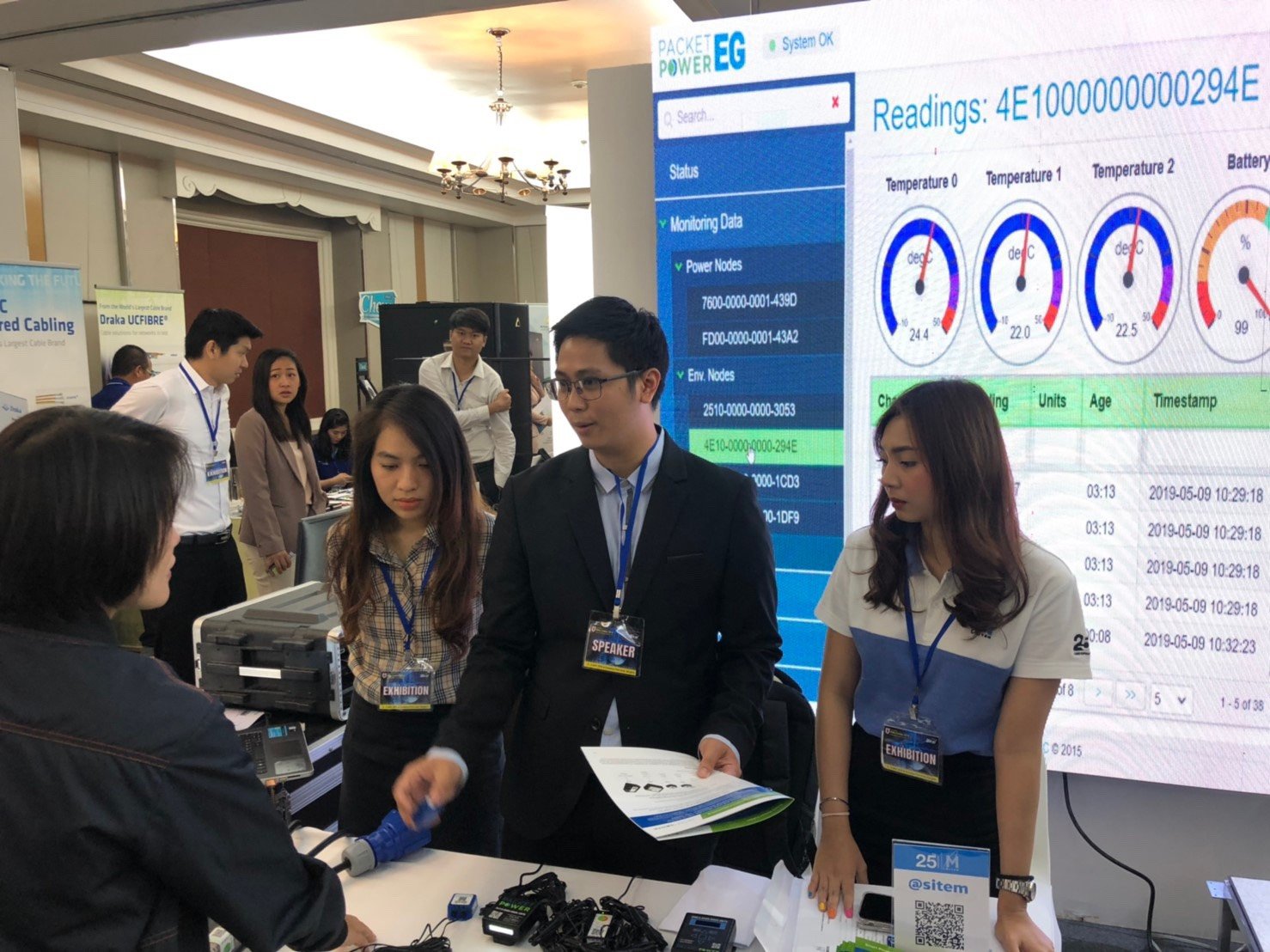 SITEM DCS 2019 Bangkok Booth table B