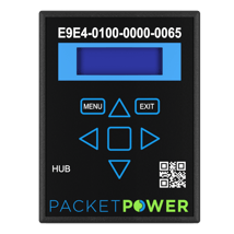 Packet Power Hub with touchpad