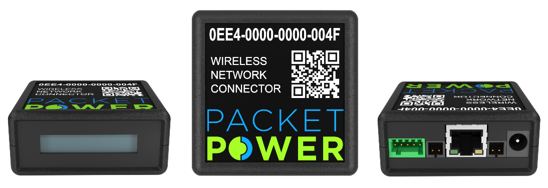 Packet Power Wireless Network Connector prevents stranded power
