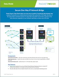 Packet Power Data Diode brochure