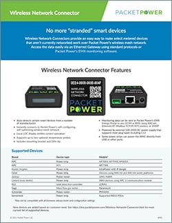 Packet Power Wireless Network Connector brochure