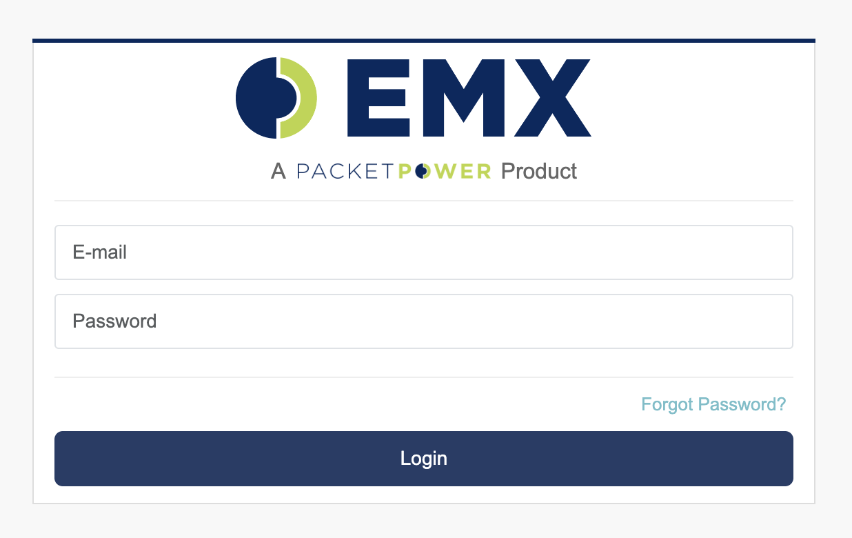 Emx User Interface Packet Power's EMX 4.0 Released