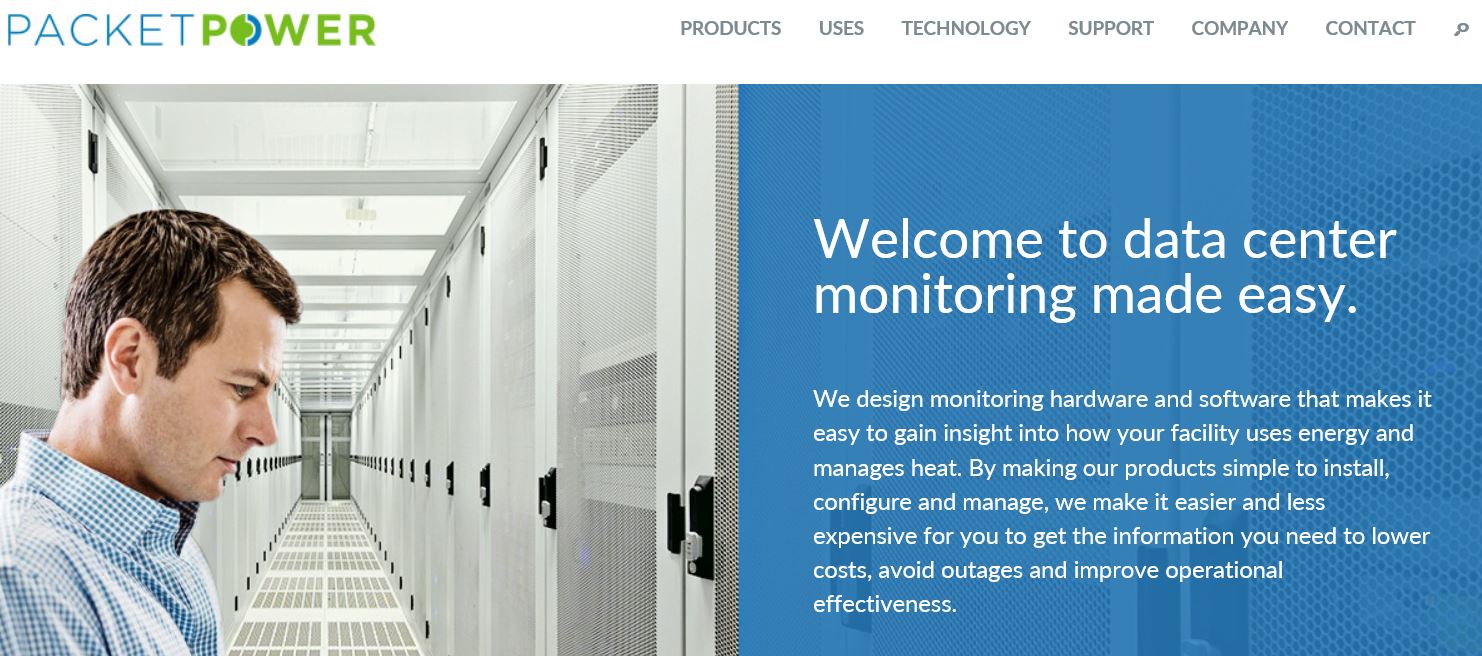 Packet Power Launches New Web Site